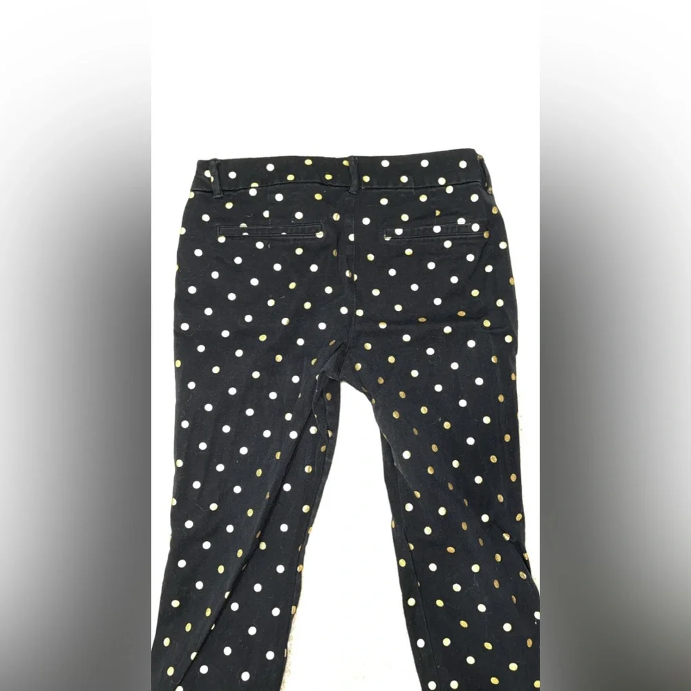 Old Navy Women’s Black Pixie Pants with Gold Dot Print - Picture 9 of 10